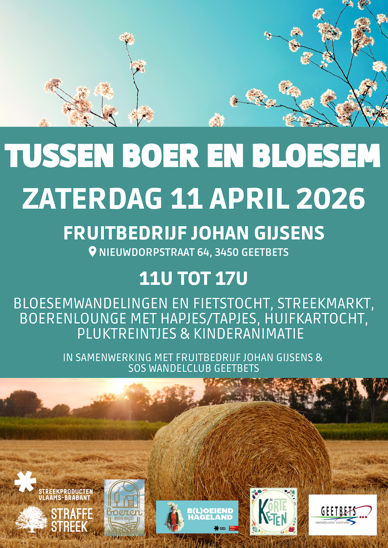 Tussen boer en bloesem